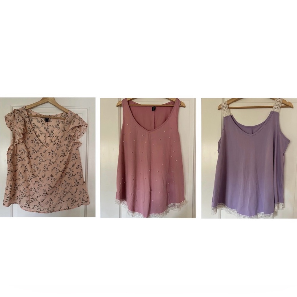♻️SHEIN: Bundle of 3 tops all 2x